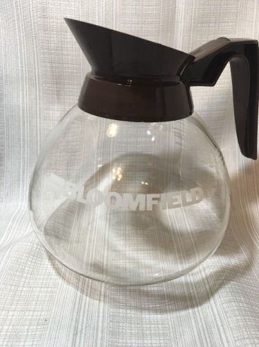 Commercial Diner Cafe &#034;Bloomfield&#034; Coffee Pot Replacement, Used