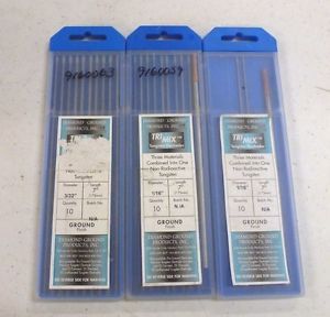 (1) Lot of ceriated tungsten electrodes 1/16 , 3/32