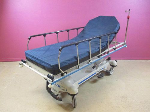 Stryker advantage 1009 radiology transport stretcher bed gurney w/ 5th wheel for sale