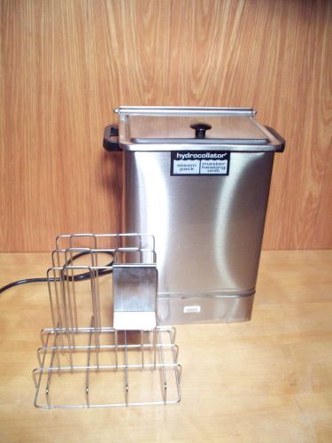 Chattanooga Hydrocollator E1  Hot Pack Stainless Heating Unit W/RACK