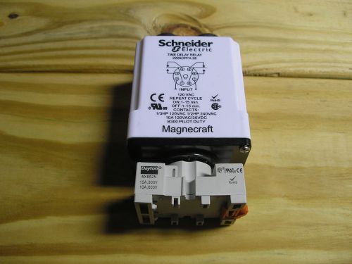 On-off timer relay schneider electric no.222acpfx-26 for sale