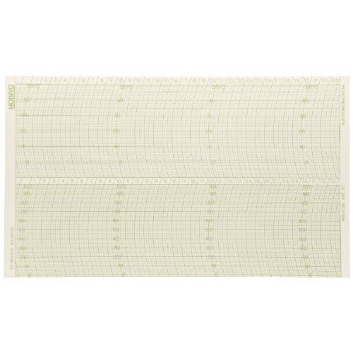 Oakton wd-08368-41 chart paper for three speed hygrothermograph, 0 degree c, 7 for sale