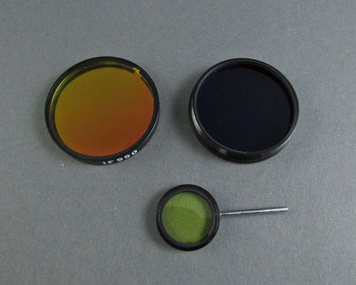 Olympus Microscope Filter IF550, EY455 and UV Excitation &amp; Barrier Filter