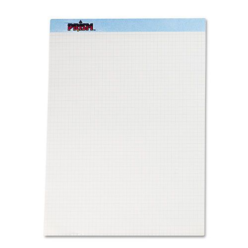 Prism+ Quadrille Perforated Pads, 8-1/2 X 11-3/4, Blue, 50 Sheets, 12/Pack