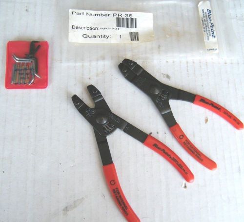 Blue point  new  #pr-36  retaining ring plier set  new for sale
