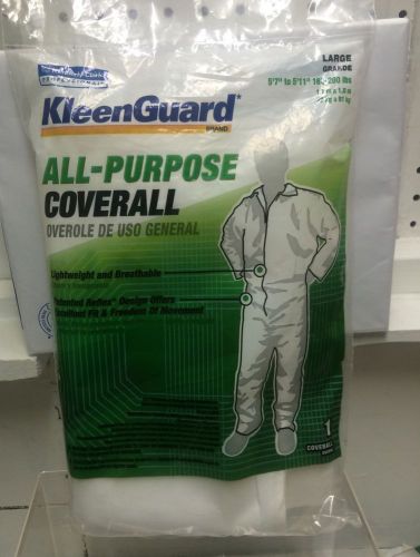 KleenGuard All-Purpose Coverall Large 5&#039;7&#034; To 5&#039;11&#034;, 160-200lbs