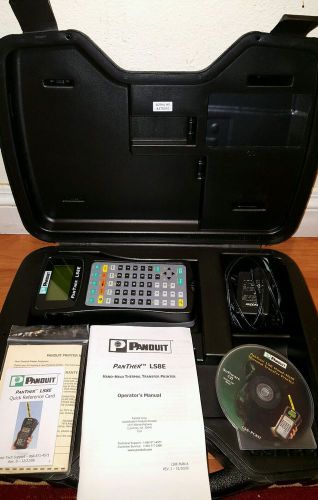 Panduit LS8E PanTher Hand-Held Thermal Transfer Printer RoHS Compliant