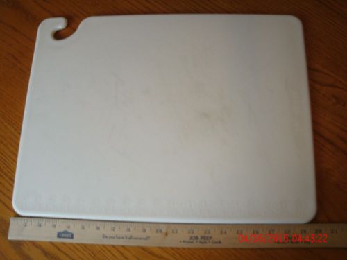 Cutting Board, San Jamar, Cut-N-Carry 15 x 20 Professional style