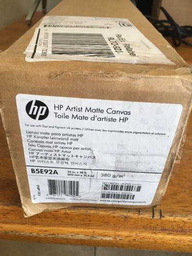 HP Artist Matte Canvas 24”X50’ Roll B5E92A
