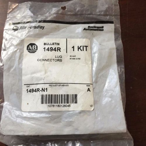 Allen-Bradley 1494-N1 60 Amp Lug Connector Kit
