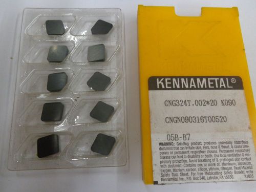 10 KENNAMETAL CERAMIC INSERTS CNG 324T.002*20  K090 STK8091