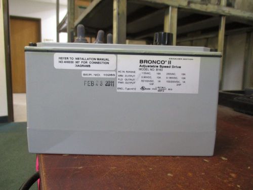 Seco Bronco II DC Drive B163 Power: 2 HP or 3HP &#034;No Box&#034; New Surplus