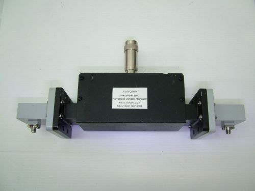 WR137 Waveguide attenuator 0 - 30dB with adapters to SMA 137WVA-30-1