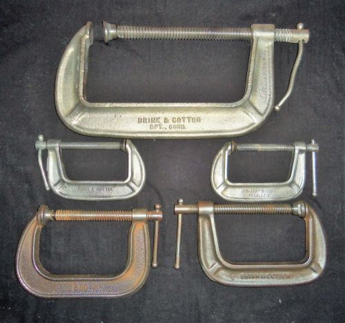 Brink &amp; cotton no 148, 144, 1440, &amp; 2 - 143 c clamps for sale