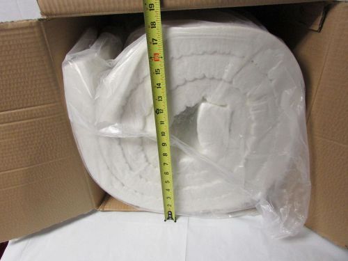 Ceramic Fiber Blanket 2300F 2300 8 lb insulation 2&#034; x 24&#034; x 12.5&#039; Pizza Oven