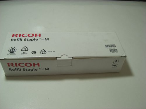 OPENED BOX RICOH REFILL STAPLE TYPE M EDP 413026 - 4 cartridges only.