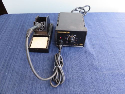 Hakko 936 soldering station with wand  and stand  7 available