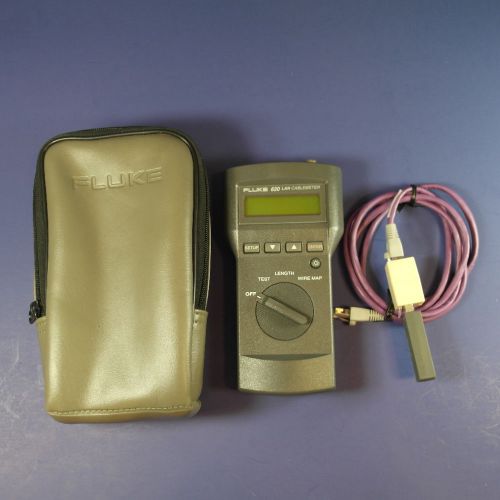 Fluke 620 LAN Cablemeter, Excellent, with Extras