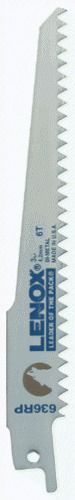 Lenox LENOX 20570-636RP 6&#034; 6TPI Plaster Cutting Reciprocating Saw Blade - 5 Pack