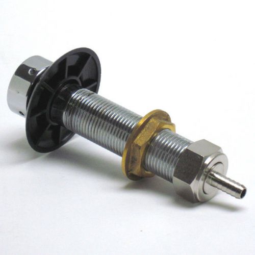 4 1/8&#034; draft beer shank assembly 1/4&#034; bore with hex nut, tail piece and washer for sale