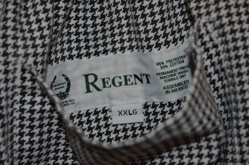 (3) REGENT CHEF PANT XXL XXLG 2XL LOT Baggy Houndstooth Restaurant Kitchen Wear