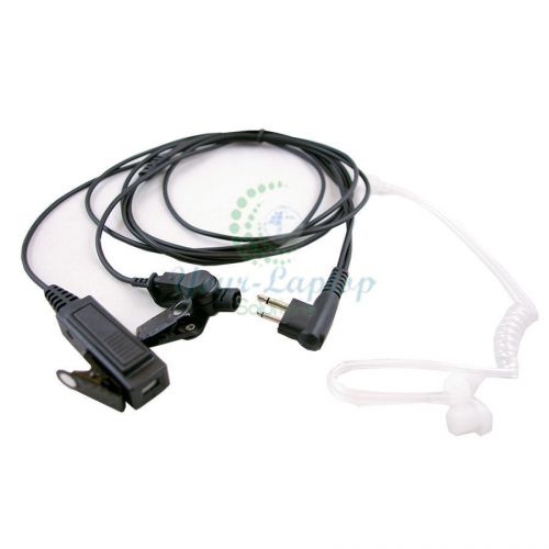 Lot 10 2 WIRE SURVEILLANCE MIC EARPIECE FOR MOTOROLA CP200 PR400 RADIO HEADSET