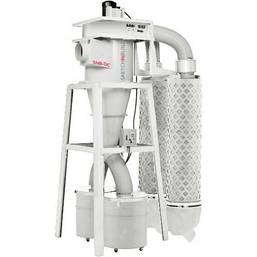 SKETCHNBUILD SNB-DC 10HP CYCLONE DUST COLLECTOR, 3PHASE