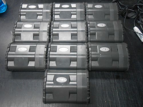 Lot of (10) Datamax-ONeil OC3 Bluetooth Thermal Label Printers 200333-100