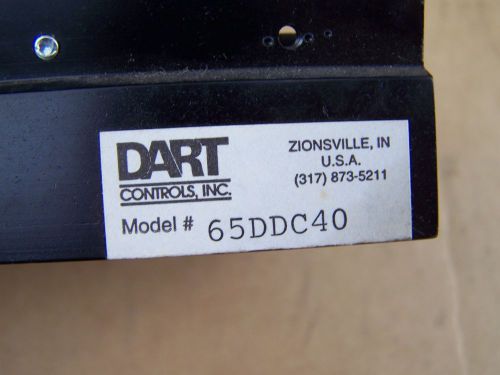 Dart Battery DC Motor controller PN 65DDC40 With 1/8 Hp Honeywell motor-30VDC