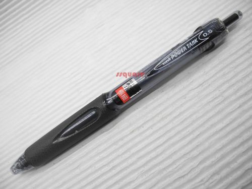 Uni-Ball SN-200PT Power Tank 0.5mm Extra Fine Retractable Ballpoint Pen, Black