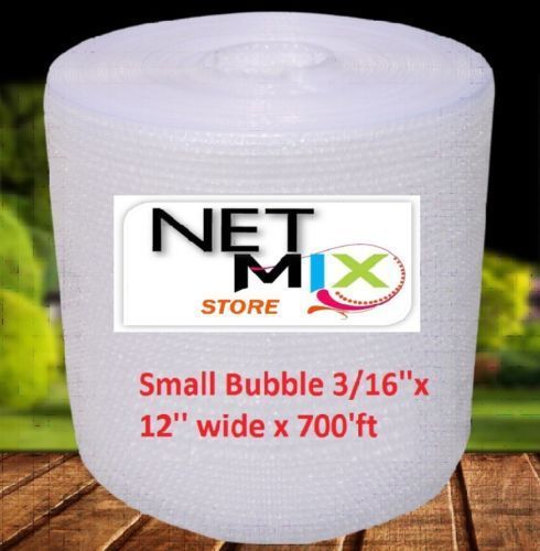 Pickup only 700 feet bubble + wrap roll perf&#039;ed 3/16 700ft long 12&#034; small bubble for sale