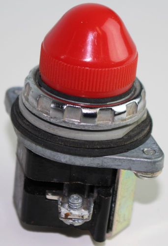 General Electric Red Pilot Light 125VAC/VDC CR2940UE USG