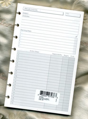 By Levenger-Special Request Project Planner (100 sheets), Circa - NEW JUNIOR