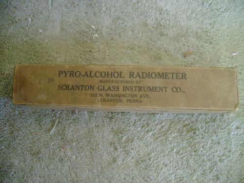 VINTAGE PYRO-ALCOHOL RADIOMETER IN OR. BOX
