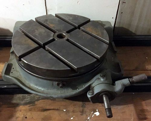Precison rotary table 16&#034; 4th axis * large 295 lbs * very high quality for sale