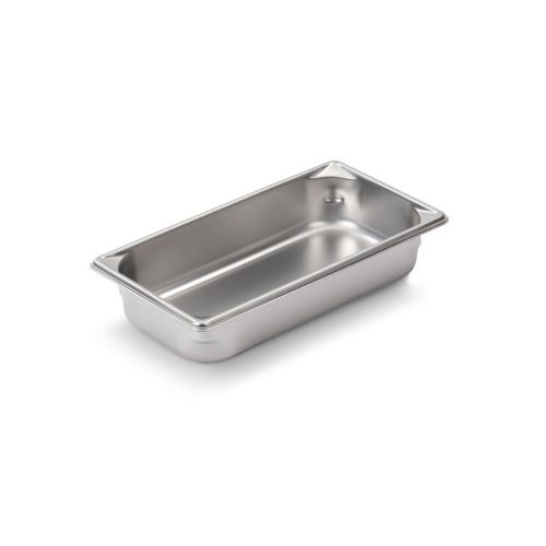 2 1/2&#034; deep one third size super pan ii® stainless steel steam table pans (12... for sale