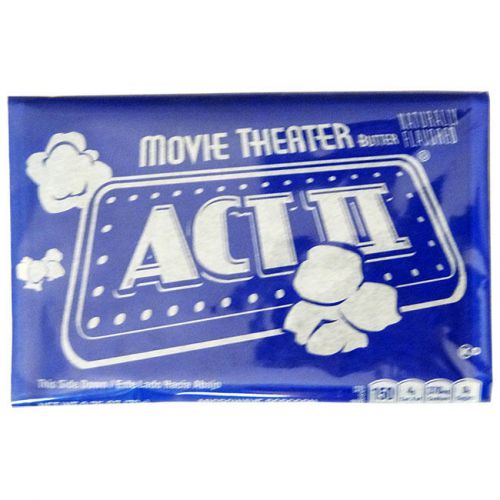 Act II Movie Theater Butter Microwave Popcorn 2.75 Ounce Pack of 6
