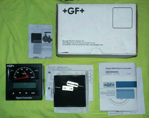 +GF+ GF George Fischer Signet 3-5600 Batch Controller