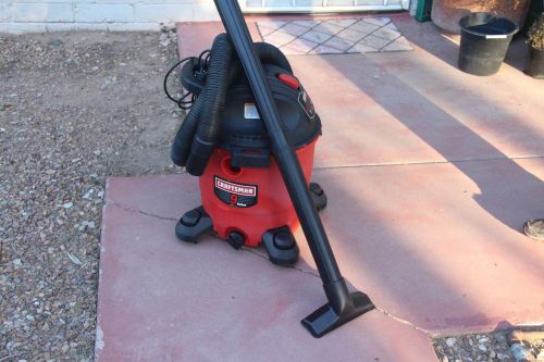 Craftsman Canister Wet/Dry Vacuum 4.0 h.p. 9 Gallon  Powerful +Hose &amp; Attachment