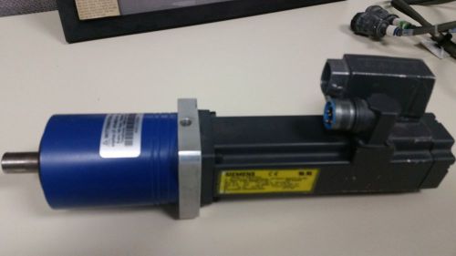 Siemens brushless servo motor with 1:100 Gearbox - 1FT6021-6AK71-3lAO