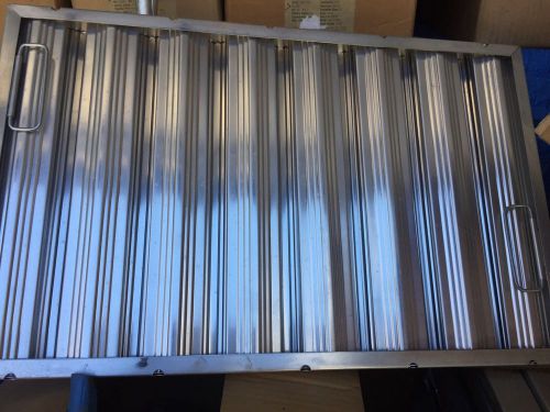 Aluminum baffle grease filter 16 x 25 for sale