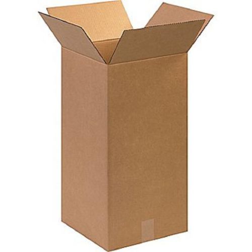 Corrugated cardboard tall shipping storage boxes 16&#034; x 16&#034; x 26&#034; (bundle of 10) for sale