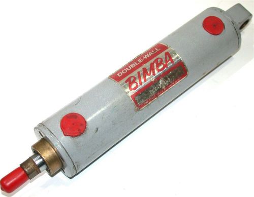 New bimba 4&#034; stroke double wall air cylinder 1 1/2&#034; bore dwc-174-2 for sale