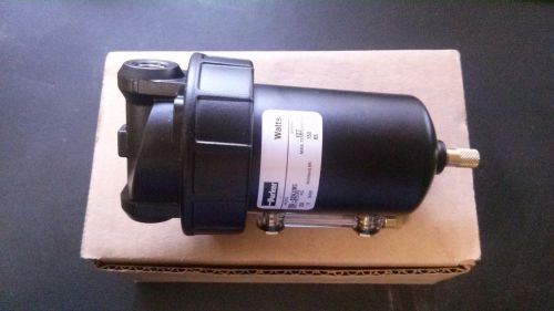 Parker watts fluid air f602-02wj m5 250 psi 1/4&#034; pneumatic filter **new** for sale
