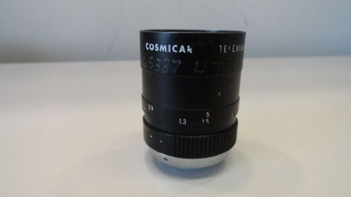 Lens 17: Cosmicar 50mm 1:1.8 TV Lens Television Lens