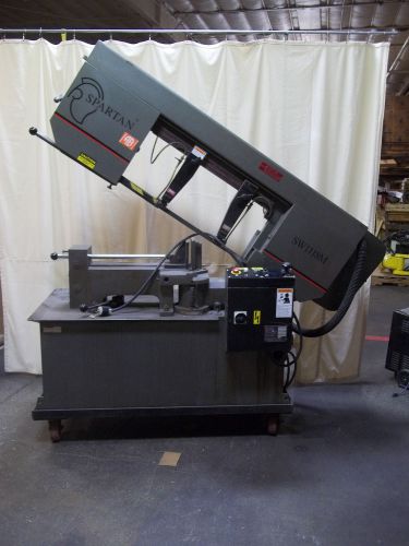 Marval / spartan industrial horizontal band saw sw1118m feed / coolant for sale