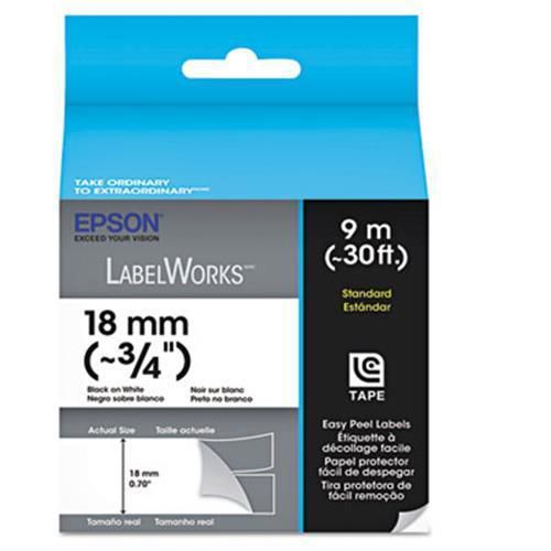 LabelWorks Standard LC Tape Cartridge, 3/4&#034;, Black on White