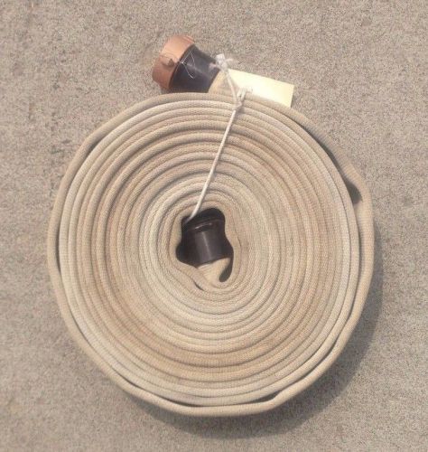 1.5&#034; x  41 ft  fire hose, nh/nst aluminum ends, tested to 150 psi for sale