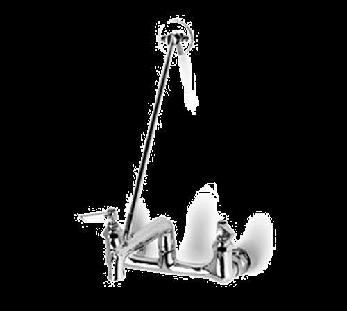 T&amp;S Brass B-0660-POL Service Sink Faucet 8&#034; centers 9&#034; from back of inlets...