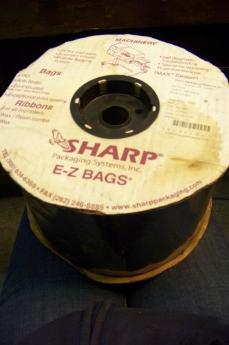 new sharp packaging systems ez-bags ez-stat anti static bags 6 x 8 x 0.003